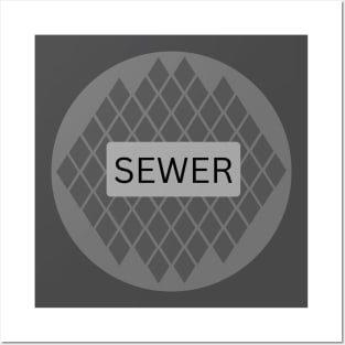 Sewer Posters and Art